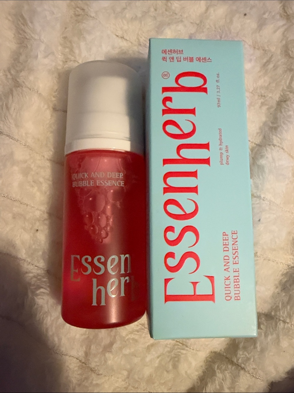 Quick & Deep Bubble Essence Primer - Pink